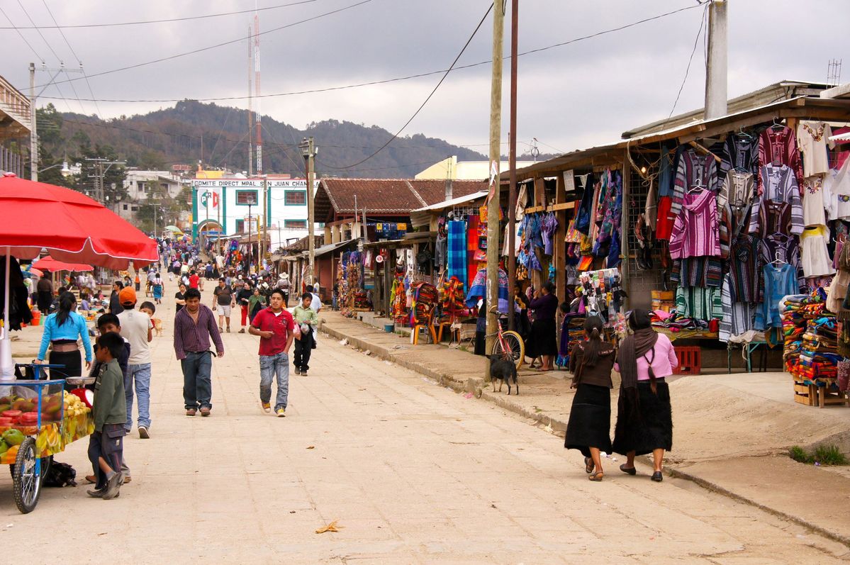 Market in San Juan Chamula