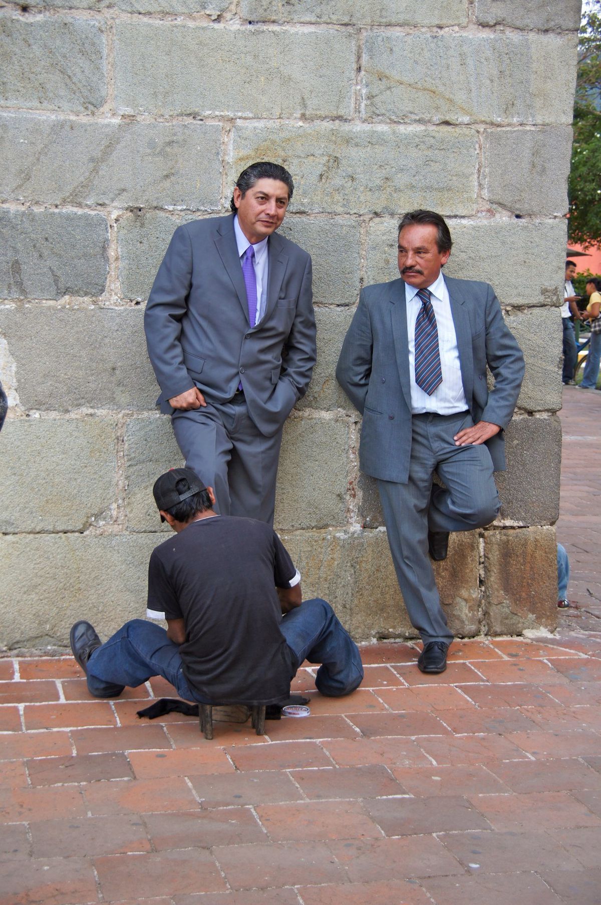 Zwei-Schichten-Gesellschaft in la Antigua Guatemala