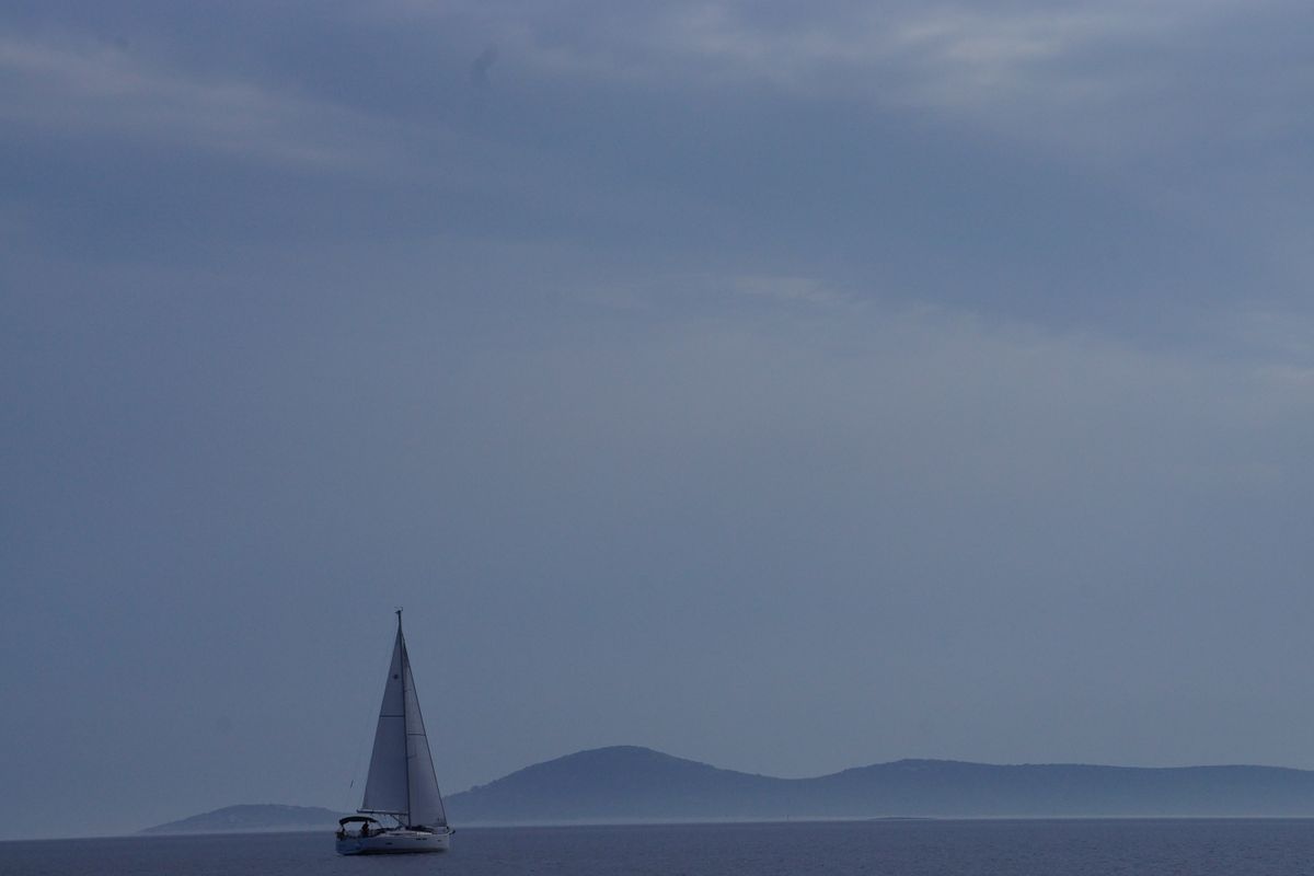 Sailing at the Croatian Adria