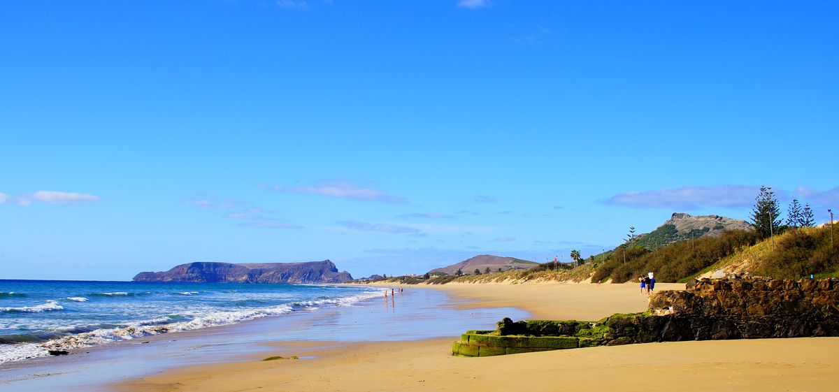 Praia Ilha do Porto Santo