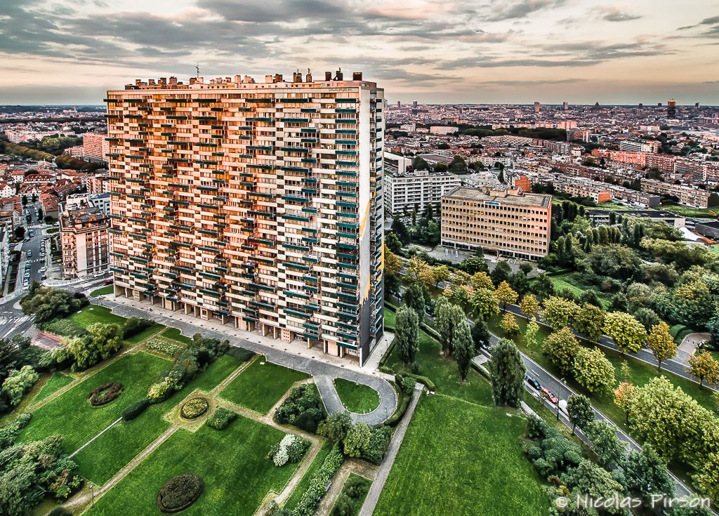 Sunset on Brussels / Couché de soleil à Bruxelles