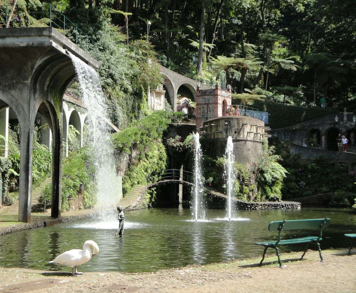 Jardim do palacio do monte