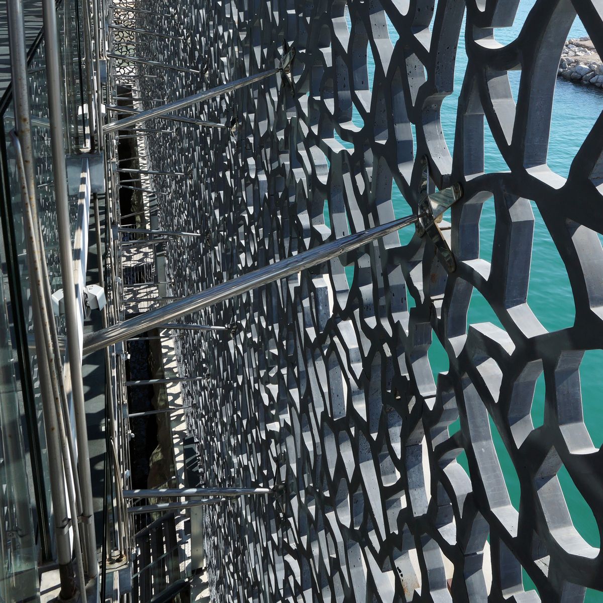 La "Peau" du Mucem - Marseille