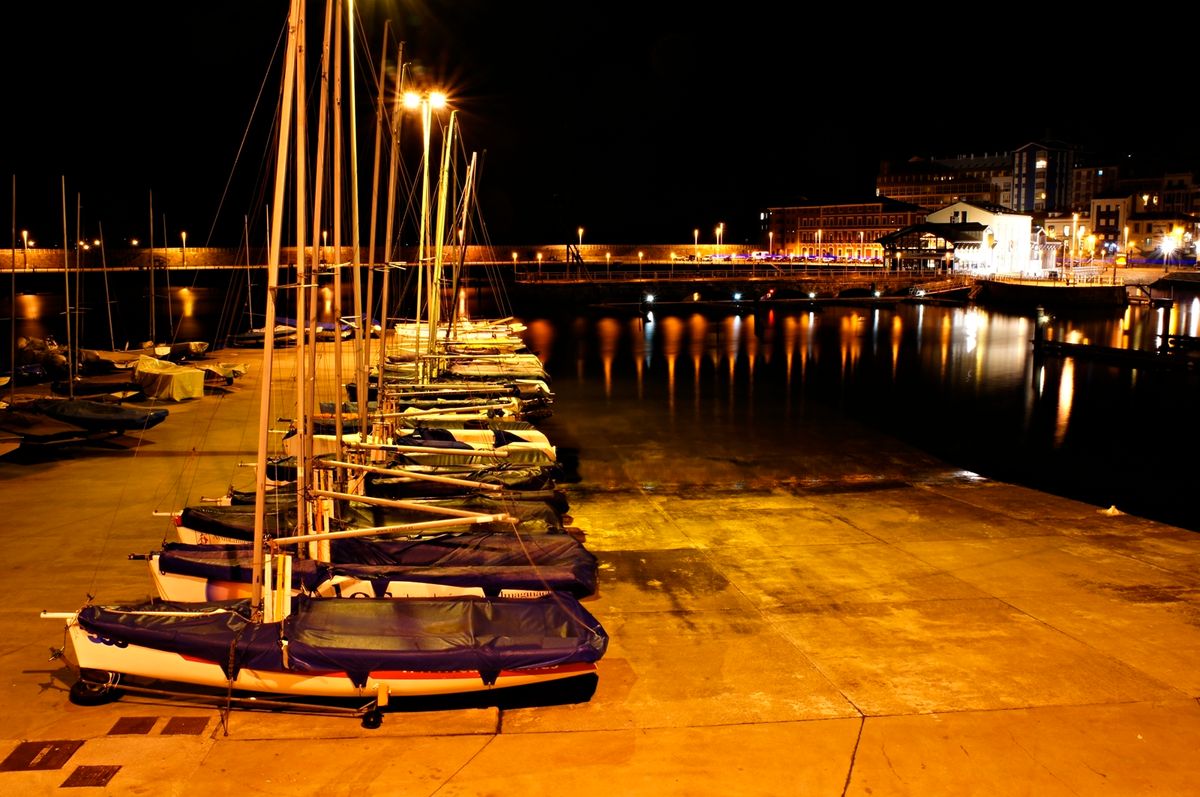 Puerto deportivo de Gijon