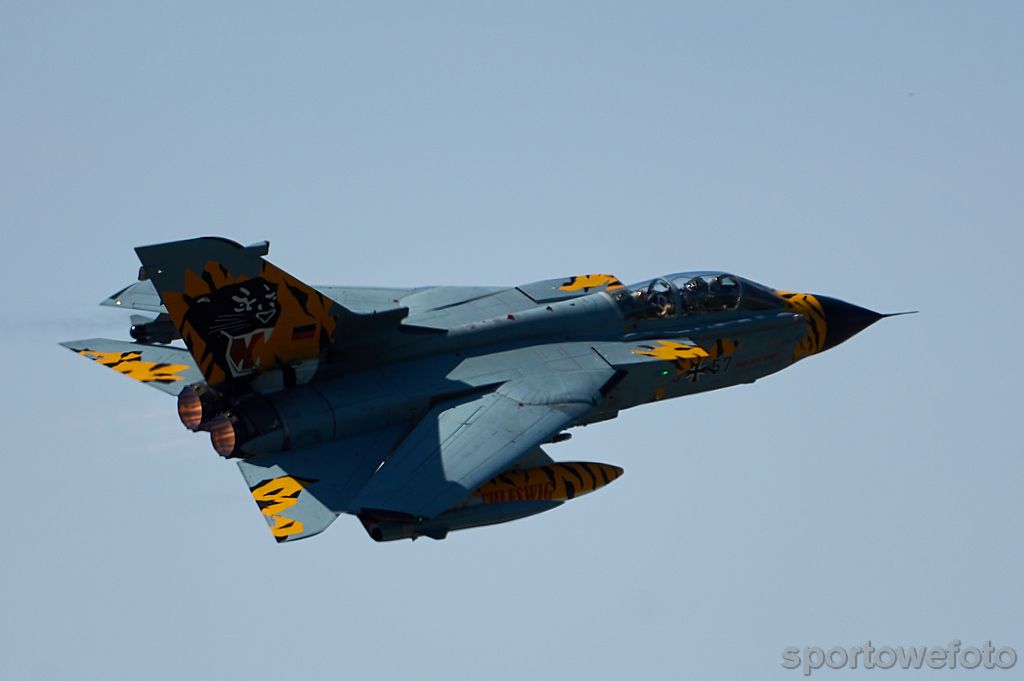 Poznan Air Show 2018; Panavia Tornado ECR; Germany Air Force