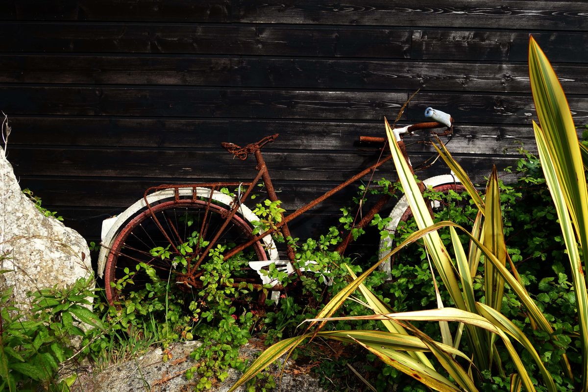 Nur ein Fahrrad